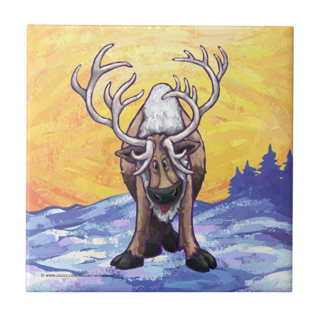 Reindeer Gifts & Accessories Tile (Front)