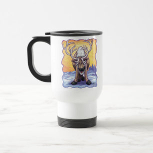 Reindeer Gifts & Accessories Travel Mug