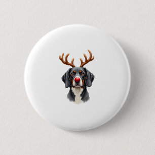 Reindeer Great Dane Christmas Great Dane Dog Mom D 6 Cm Round Badge