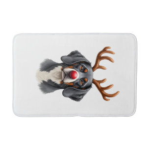 Reindeer Great Dane Christmas Great Dane Dog Mum D Bath Mat