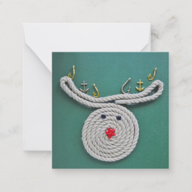 Reindeer Holiday Card (Front)