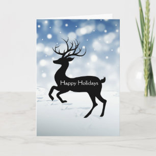 Reindeer Holiday Greeting Card