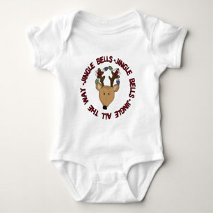 Reindeer Jingle Bells Tshirts and Gifts