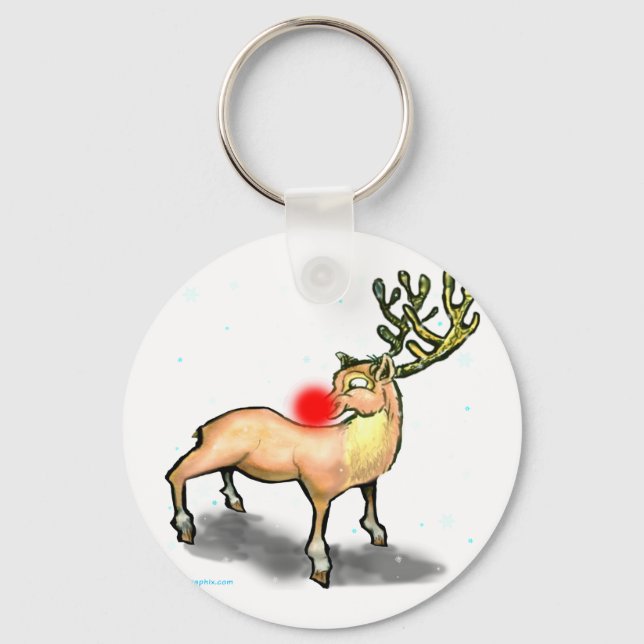 Reindeer Key Ring (Front)