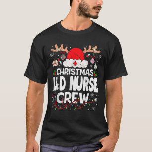 Reindeer L d Crew Funny Christmas Labor Delivery N T-Shirt
