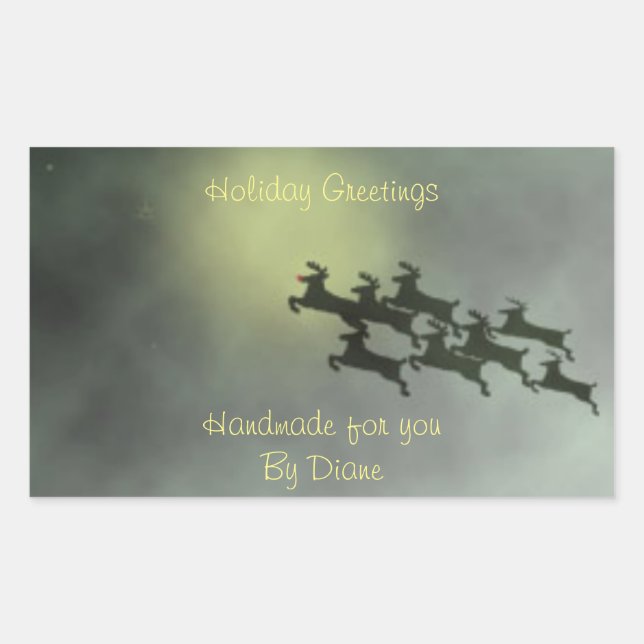 Reindeer Labels (Front)