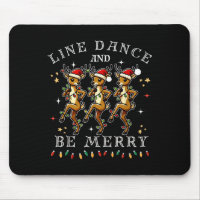 Reindeer Line Dance And Be Merry Christmas Festive