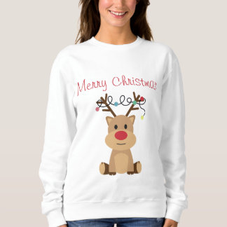 Reindeer Merry Christmas  Sweatshirt