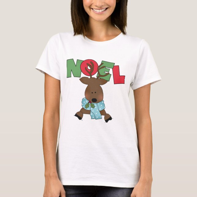Reindeer Noel Tshirts and Gifts (Front)