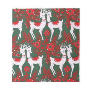 Reindeer Notepad