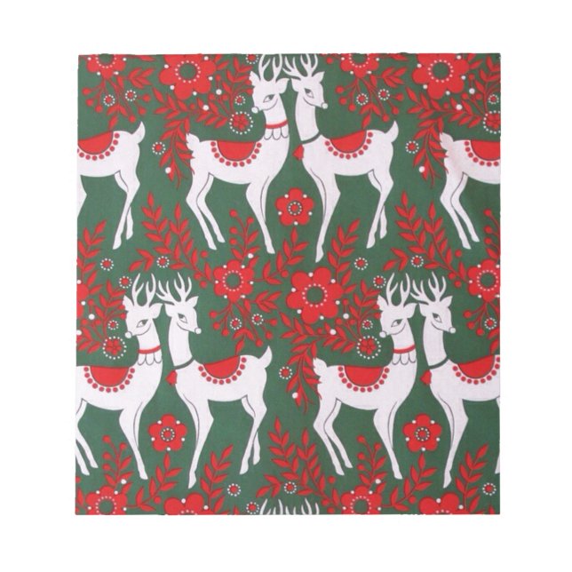 Reindeer Notepad (Front)