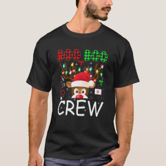 Reindeer Nurse Christmas Scrub Tops Boo Crew Nurse