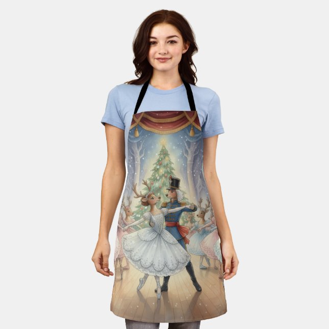 Reindeer Nutcracker Ballet, Apron (Worn)
