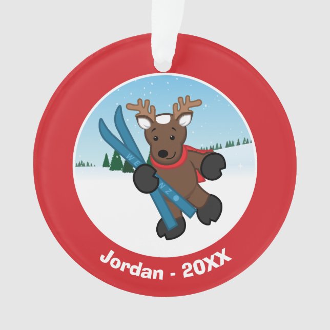 Reindeer Ornament (Front)