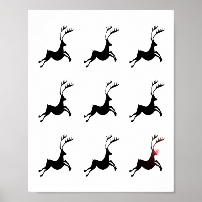 Reindeer Pattern print (Front)