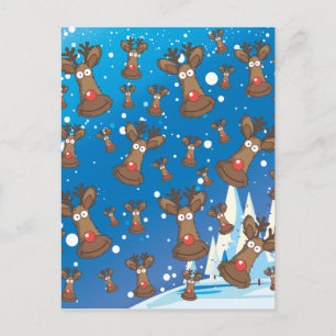Reindeer Postcard