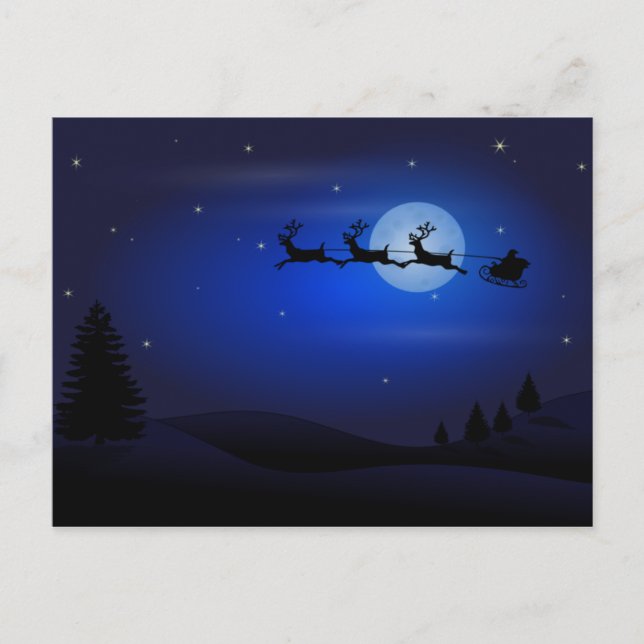 Reindeer Postcard (Front)
