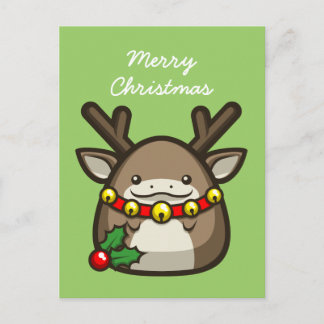 Reindeer Postcard