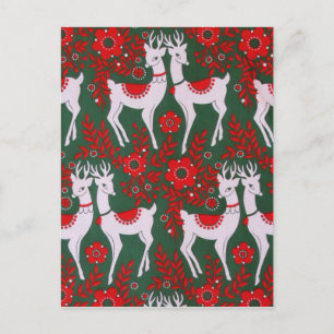 Reindeer Postcard