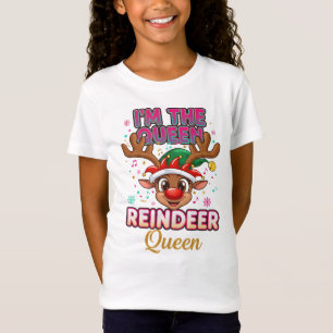 Reindeer Queen Christmas T-Shirt