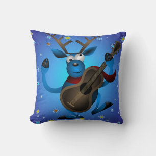 Reindeer Rock Pillow