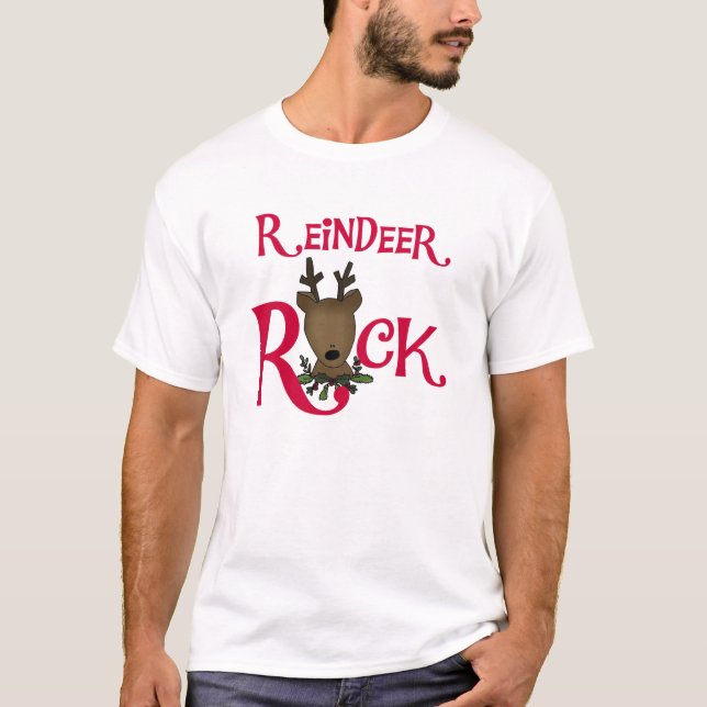 Reindeer Rock T-Shirt (Front)