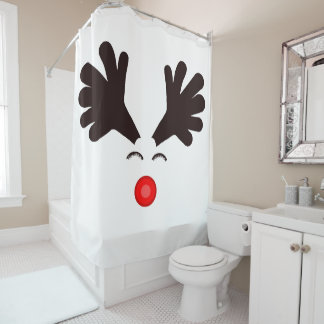 Reindeer Shower Curtain