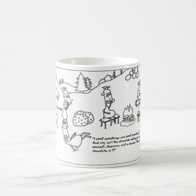 Reindeer Smores Coffee Cup (Center)