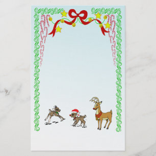 Reindeer Stationery