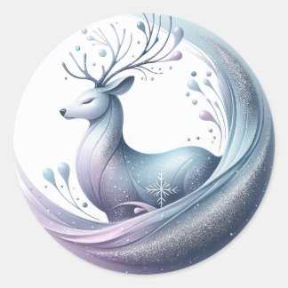 Reindeer sticker