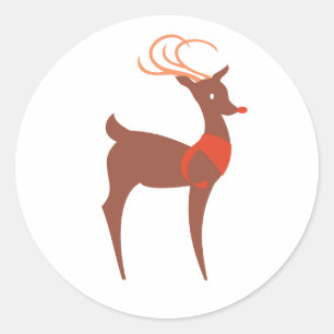 Reindeer Sticker