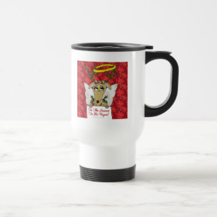 Reindeer Tis The Season to Be Vegan Gifts Apparel Travel Mug