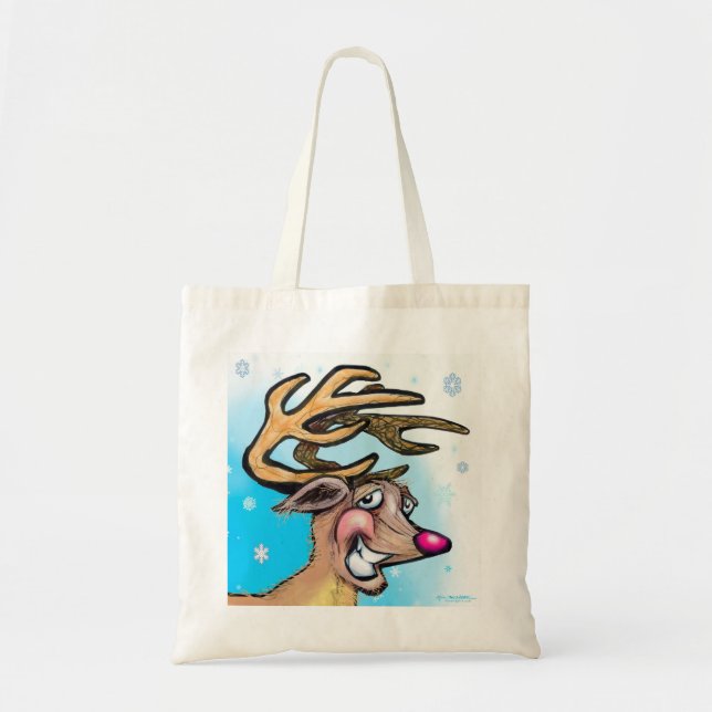 Reindeer Tote Bag (Front)