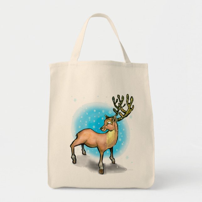 Reindeer Tote Bag (Front)