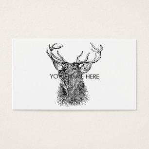 Reindeer Vintage Antler Hunter