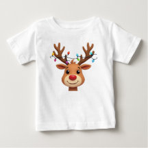 Reindeer with Christmas Lights