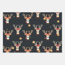 Reindeer Wrapping Paper