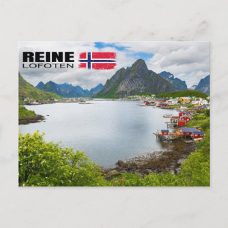 Reine auf den Lofoten Postcard