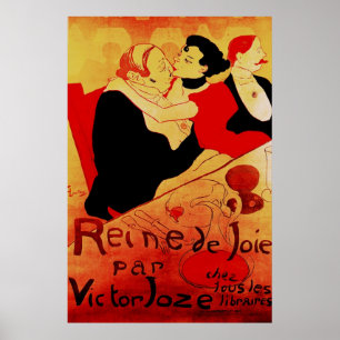Reine De Joie 1892 Famous Poster