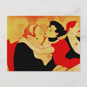 Reine De Joie 1892 Famous Poster Postcard