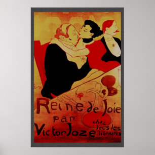Reine de Joie par Victor Joze 36 x 24 Poster
