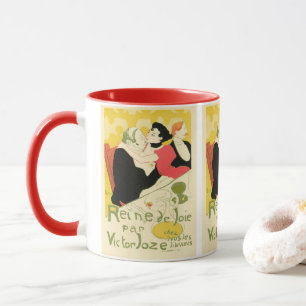 Reine de Joie (Queen of Pleasure) Toulouse Lautrec Mug