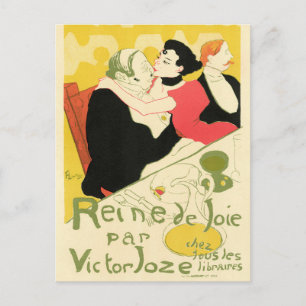 Reine de Joie (Queen of Pleasure) Toulouse Lautrec Postcard