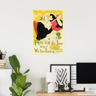 Reine de Joie (Queen of Pleasure) Toulouse Lautrec Poster