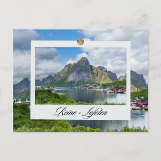 Reine in the Lofoten Postcard