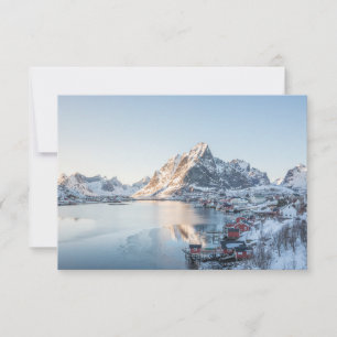 Reine Lofoten Norway Card