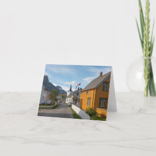 Reine Lofoten Norway Card