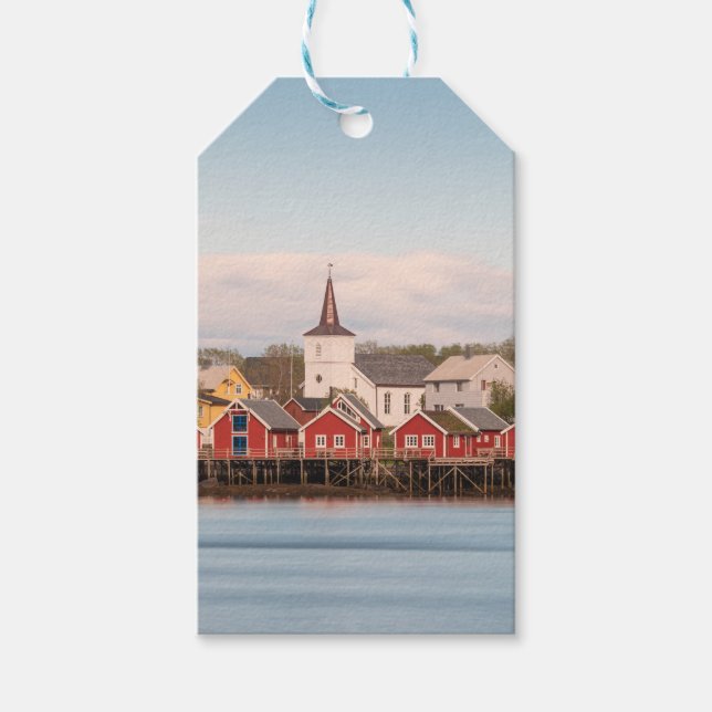 Reine Lofoten Norway Gift Tags (Front)