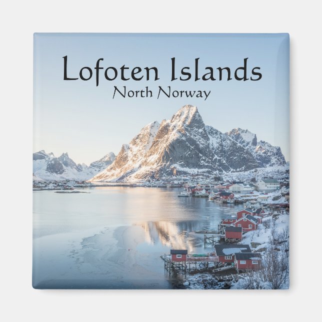 Reine Lofoten Norway Magnet (Front)