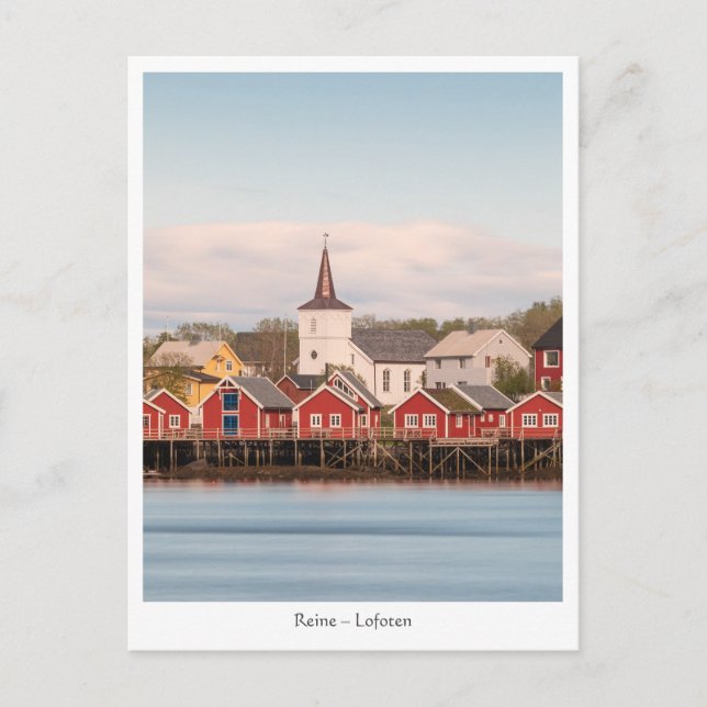 Reine Lofoten Norway Postcard (Front)